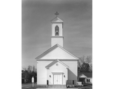 Immaculate Conception Church, front facade, Jefferson, Texas