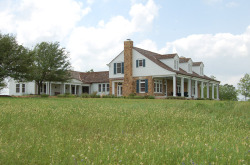 Chapell Hill Farm meadow leading to lawn