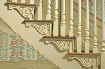 Inverness Residence stair detail, Houston, TX