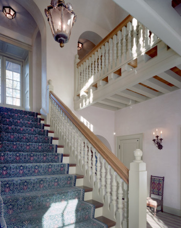 Willowick Residence, stairs, Houston, TX