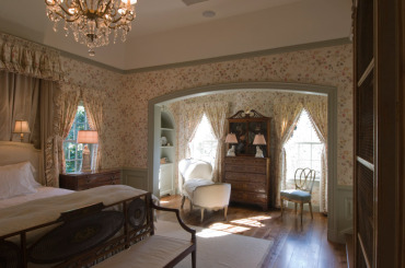 Inverness Residence master bedroom, Houston, TX