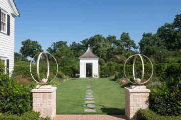 Longwood Farm gardens and tea pavilion, Chappell Hill, TX