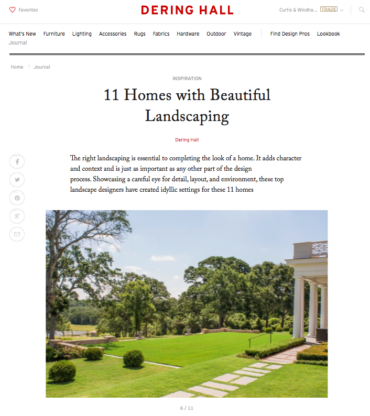 Dering Hall article